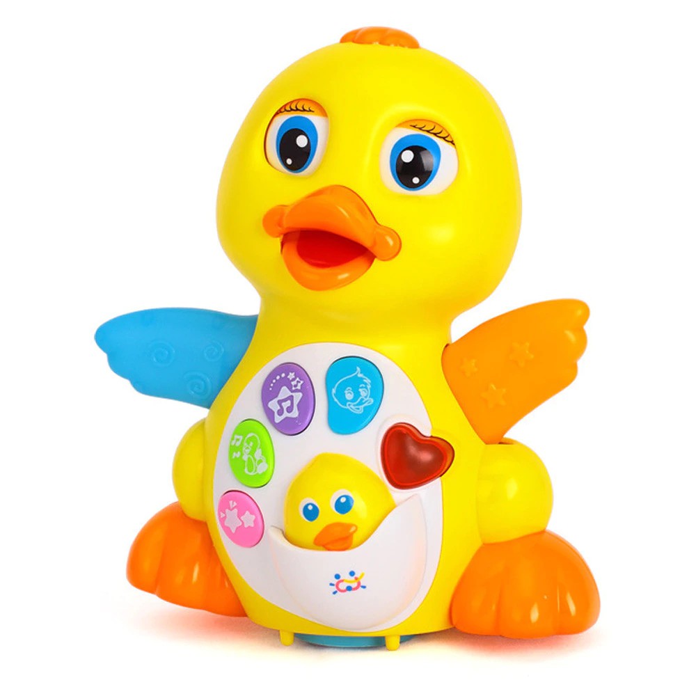 Mainan Muqgew Baby Toys Eq Flapping Yellow Duck Infant Brinquedos Bebe Electrical Universal Toy Shopee Indonesia
