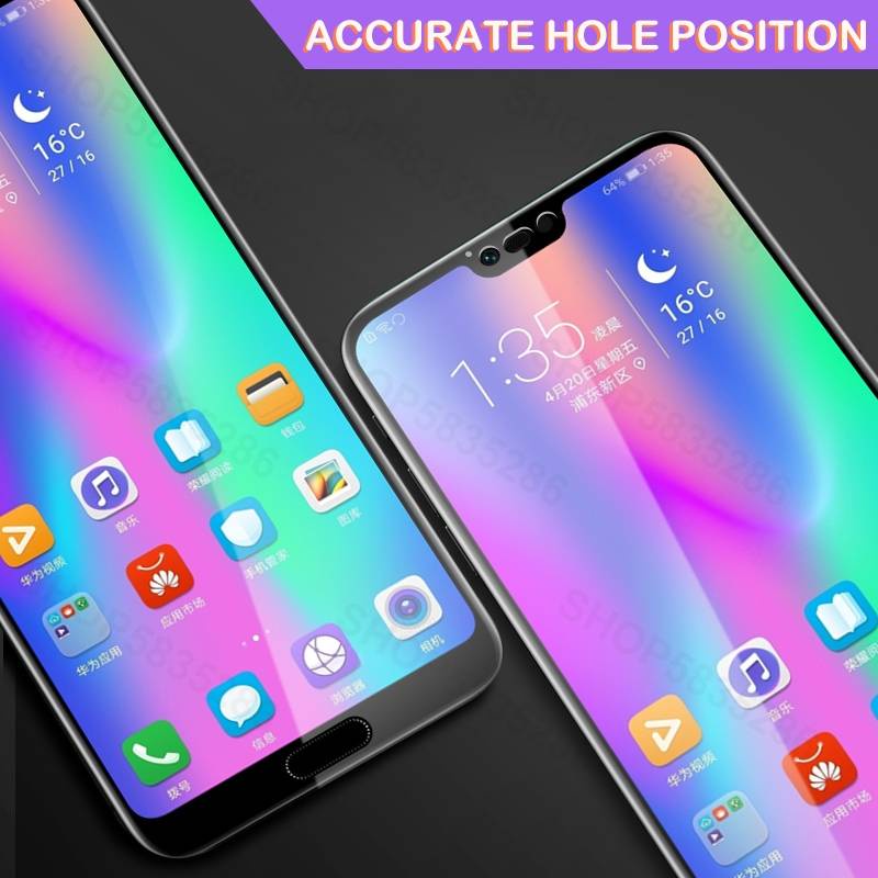 9D Tempered Glass On the For Huawei Nova 7 6 SE 5 5i 5T 4 4E 3 3i 3T Screen Protector Mate 10 20 30 Lite Protective Glass Film