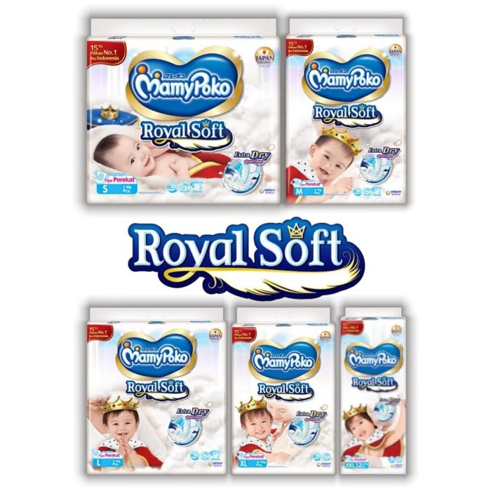 MAMYPOKO ROYAL SOFT TAPE PEREKAT SUPER JUMBO