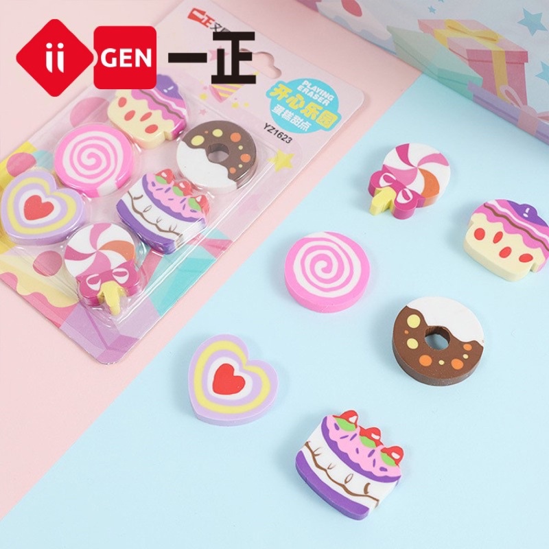 

Delunashop penghapus karatker donat cupcake lollipop harga per 6pcs