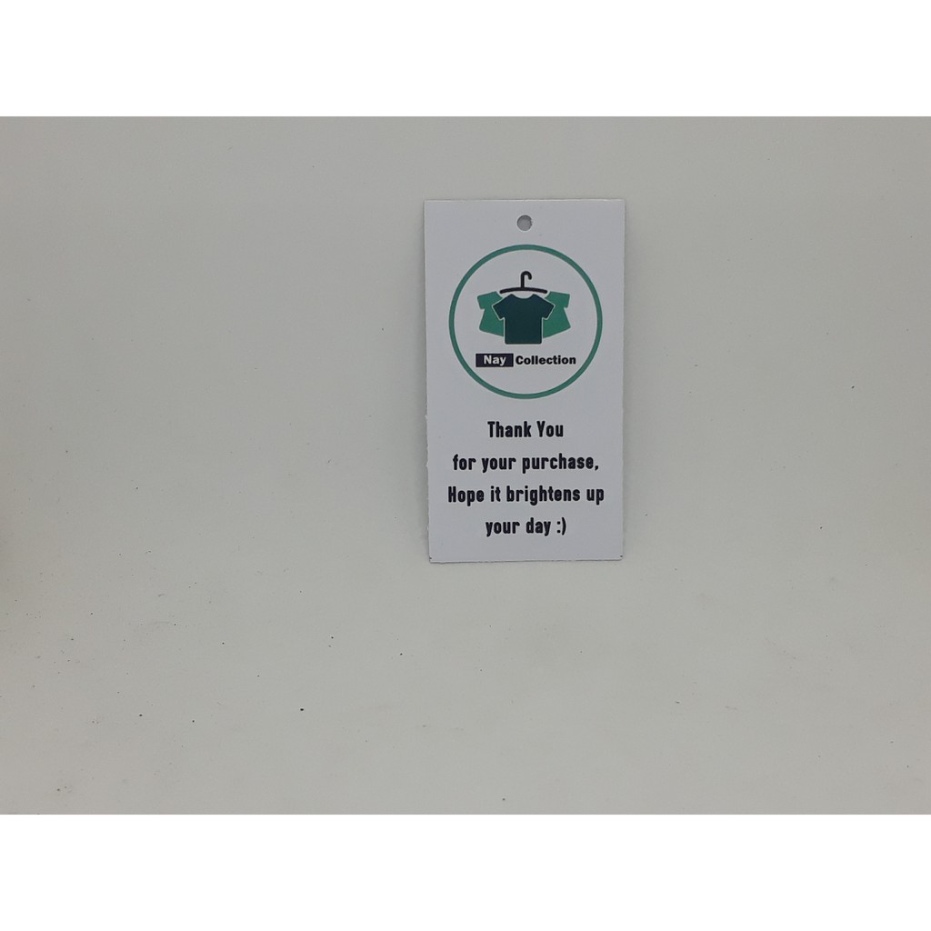

Murah Paket 1000pcs Hangtang Label Bebas Desain 3
