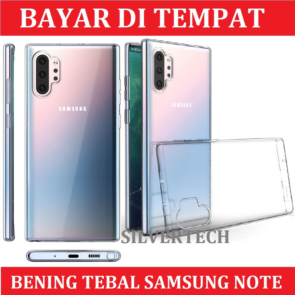 Softcase Bening dan Tebal SAMSUNG A32 A52 A72 Note Series Note 10 / Note 10 Plus / S20 / S20 Ultra