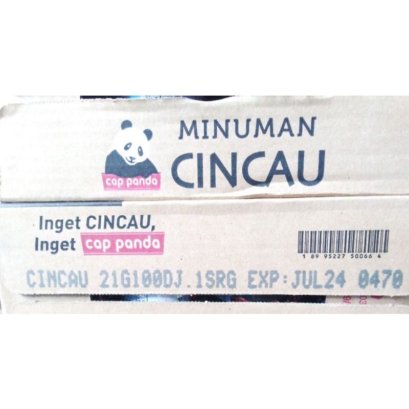 

Minuman Cincau Cap Panda Kaleng