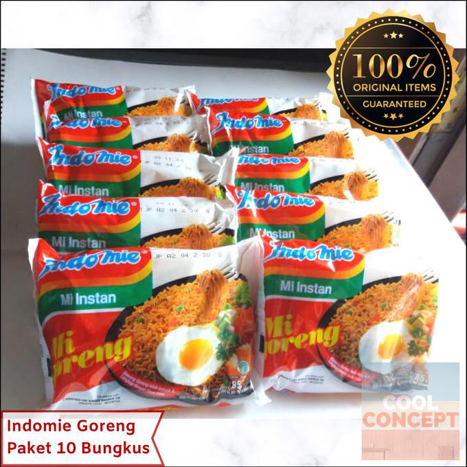 

Terlaris# Indomie Goreng 10 Bungkus Pcs Paket Mie Instant Rasa Mi Goreng