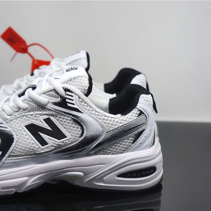 new balance silver white