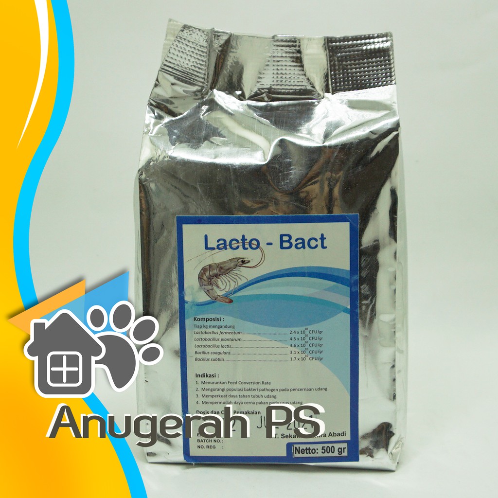 Probiotik Lactobac  Lactobacillus Ikan Udang 500 Gram