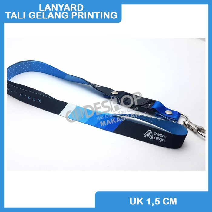 TALI LANYARD ID CARD CUSTOM PRINTING