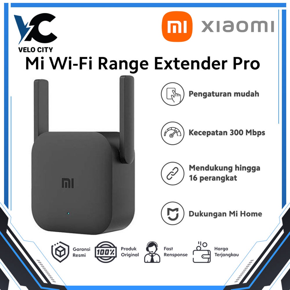 Xiaomi Mi Wifi Ranger Extender Pro Repeater Amplifier wi-fi Garansi Resmi TAM