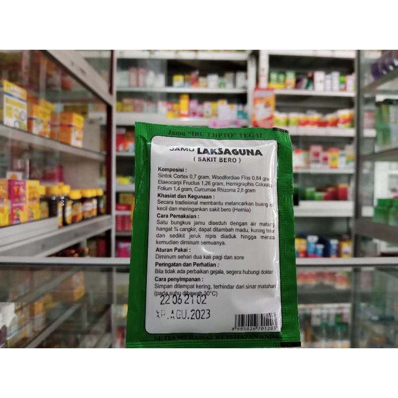 JAMU LAKSAGUNA IBU TJIPTO SACHET