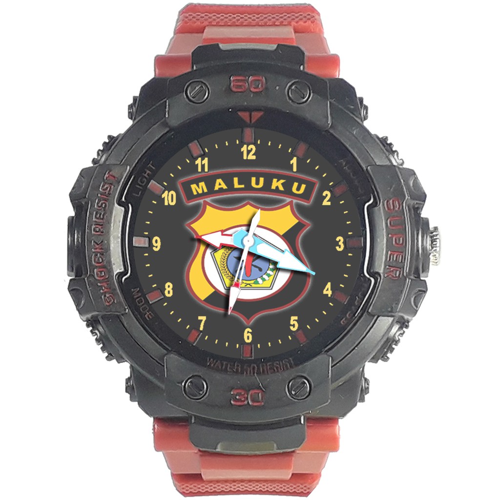 Jam Tangan POLDA MALUKU Bagus