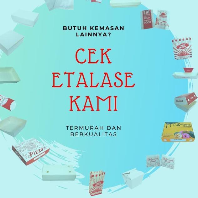 

Promo!!-938 Dus Donat Craft Laminasi / Box Donat / Kemasan Donat / Wadah Donat