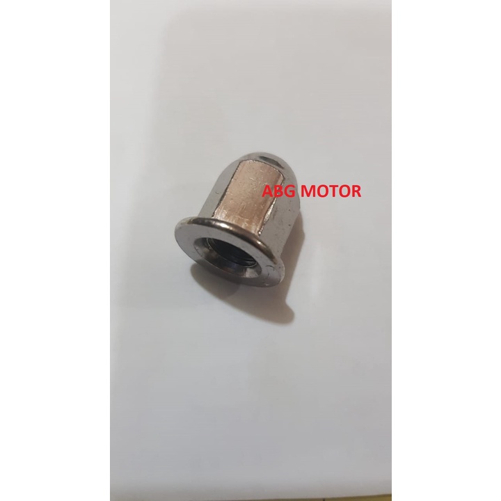 MUR TOPI 8mm BAUT 12 CHROME KRUM