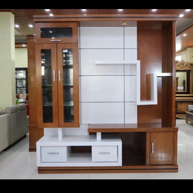 Partisi ruangan kayu jati jepara