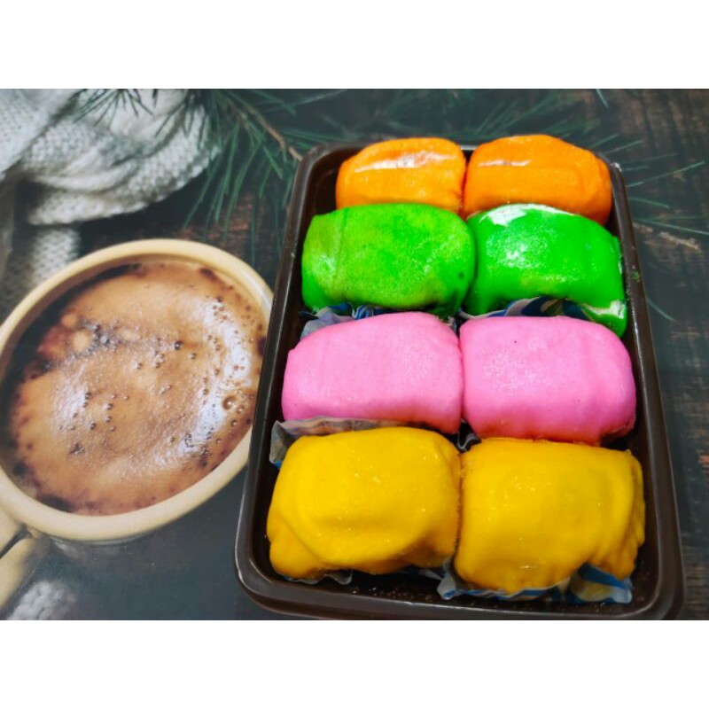 

pancake durian mini isi 8