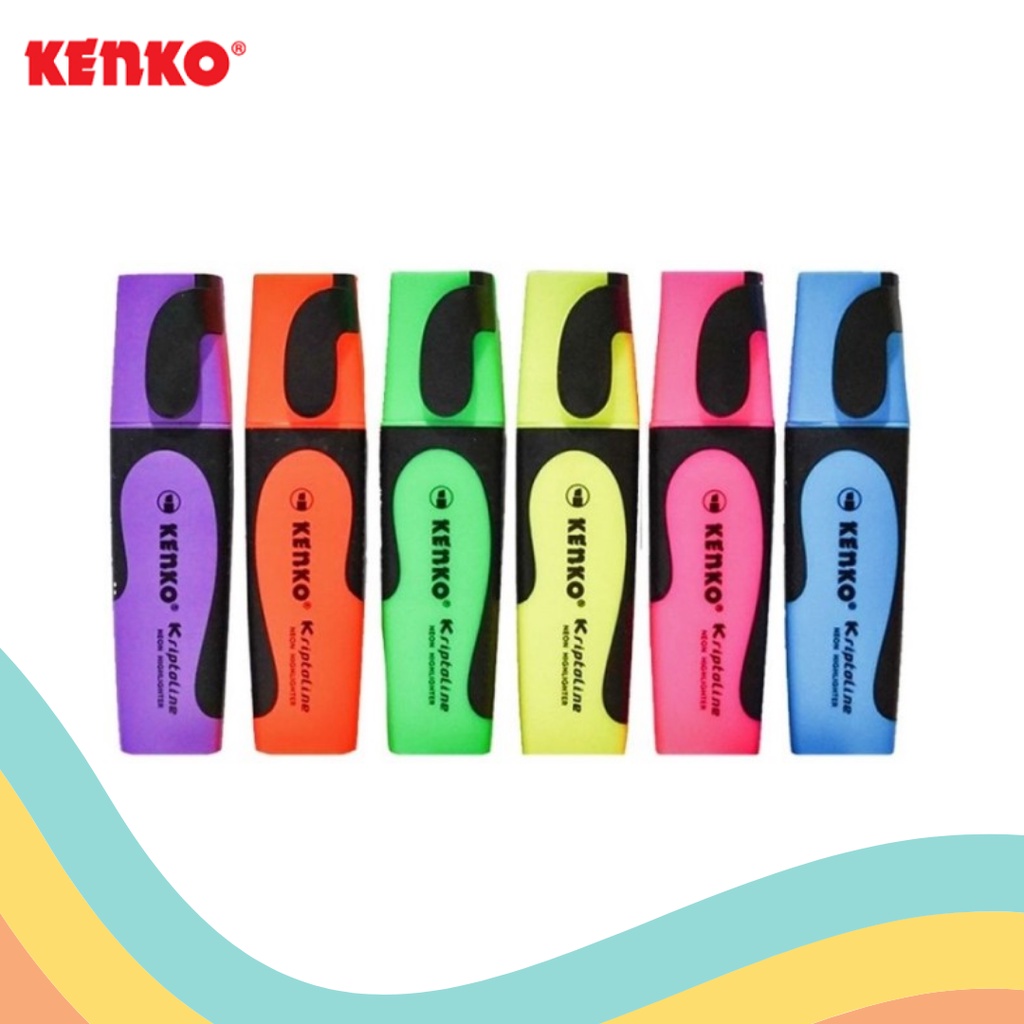 

HIGHLIGHTER KENKO WARNA NEON KRIPTOLINE (1 PCS)