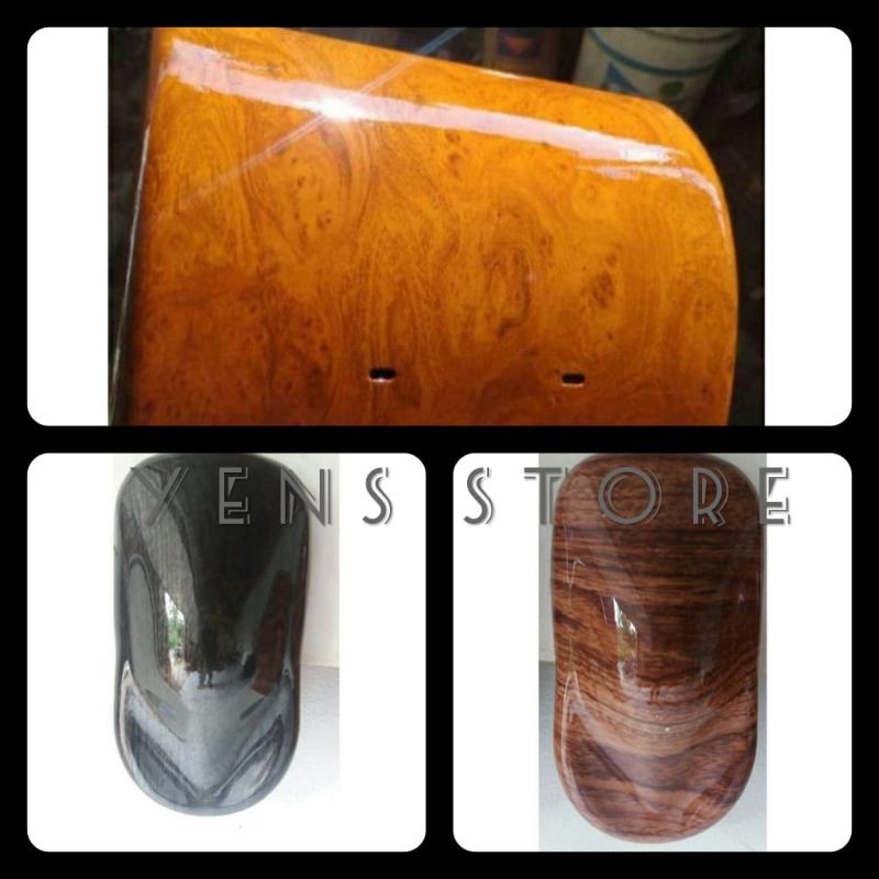 wtp carbon celup motif kayu water transfer printing