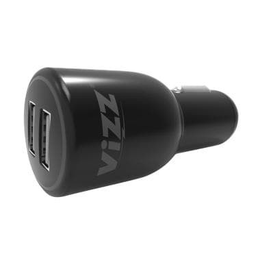 Charger Mobil Vizz VZ-38 2 Port /USB/LED/Car/Original/Charge/Saver