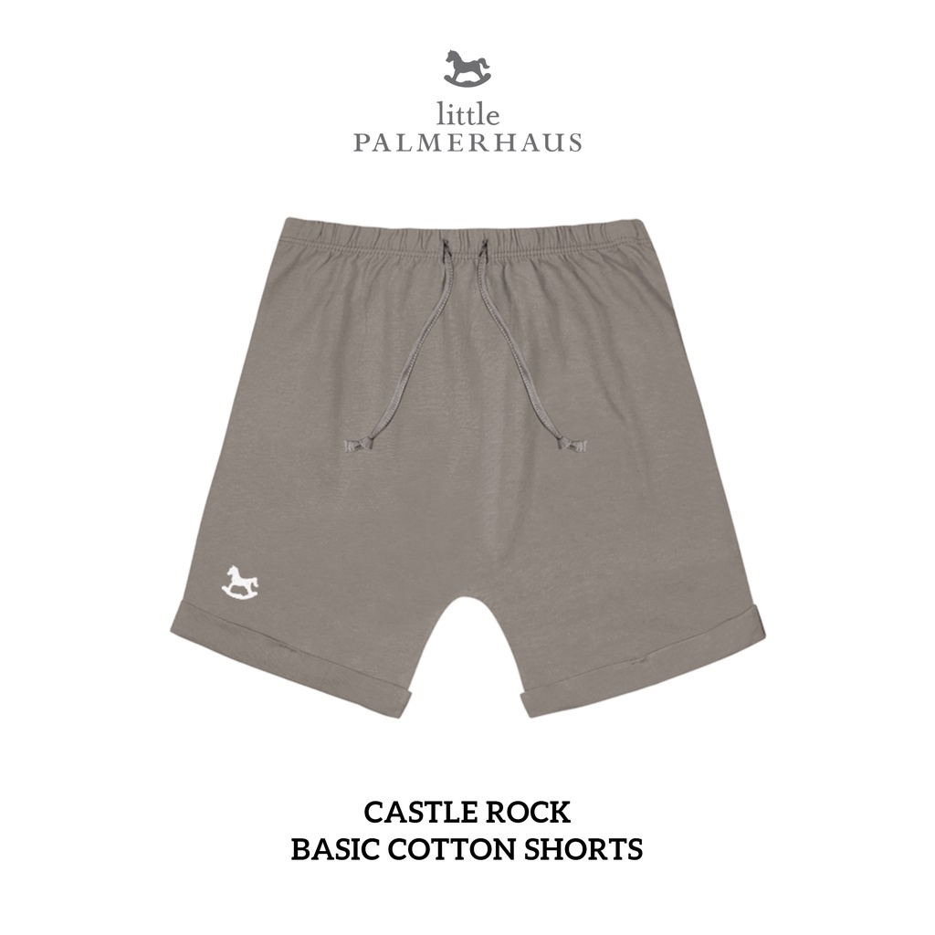 Little Palmerhaus - Basic Cotton Shorts (Celana Pendek Bayi &amp; Anak) 1-6 Tahun