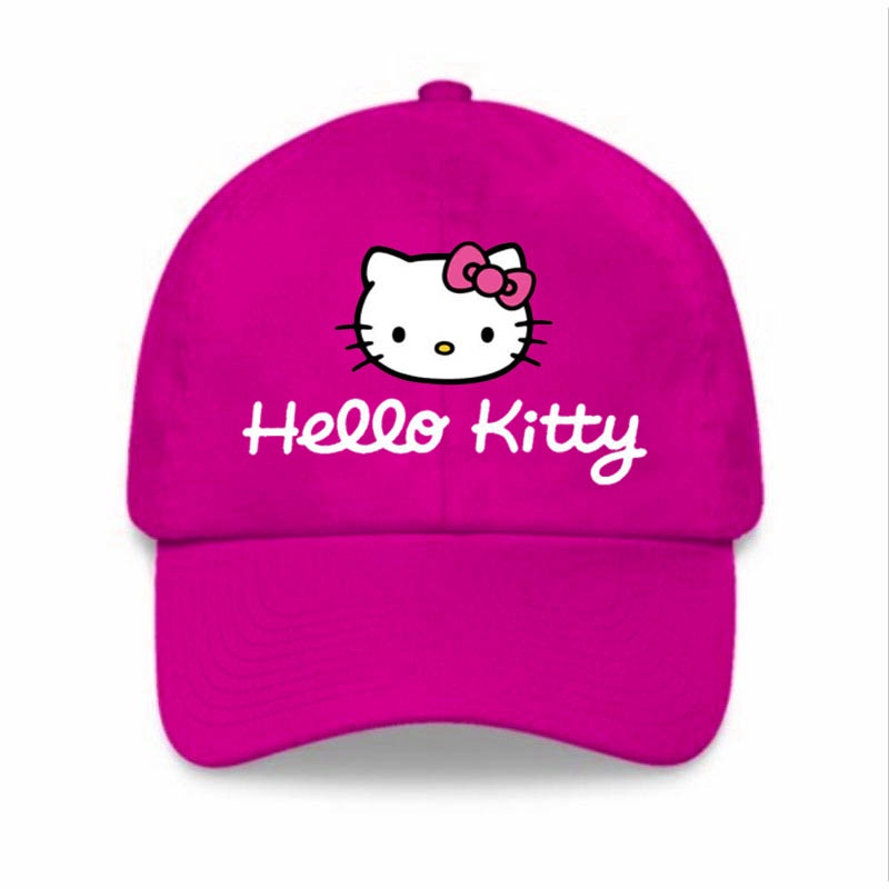 Topi Anak Hello Kitty Cewek Perempuan Lucu Imut Cantik Terbaru