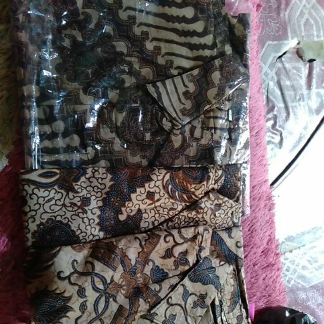 Baju Batik Pria Gus Azmi Syubbanul Muslimin Batik Katun Halus Hadroh Azzahir Hilwa