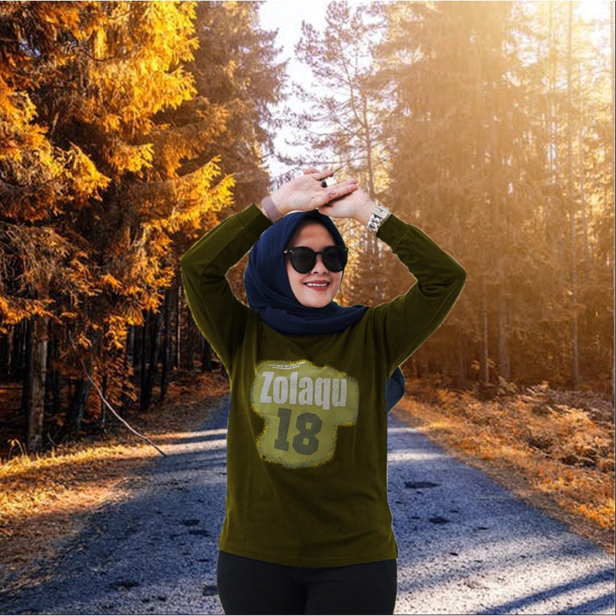 Cardigan Bulu Crinkle Sweater Panjang Muslimah Polos J1A0 Print Import Halus Outer V Rajut Lembut Ke
