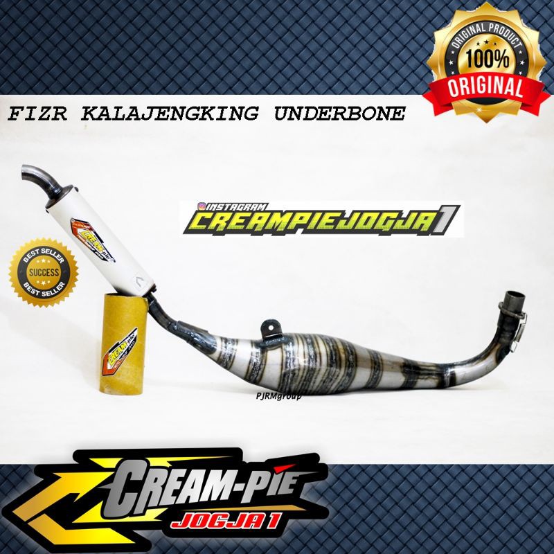 Knalpot Creampie Original FIZR Kalajengking Underbound