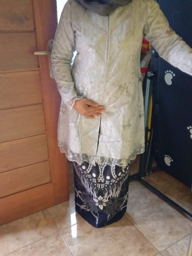 Batik Couple Arasya Grey