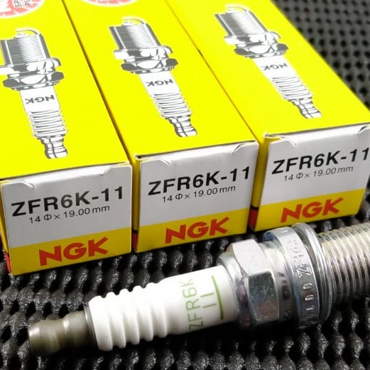 NGK ZFR6K-11 Busi Standar Honda Freed Jazz 2008 2009 2010 2011 2012