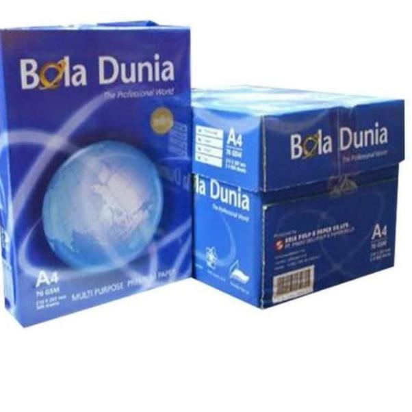 

Terbaik Kertas HVS BOLA DUNIA A4 - 70 gram ✔
