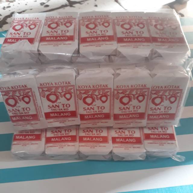 

kue Koya kotak SIAN TAU tau sako 1pack / kuwe koyah / cod / termurah