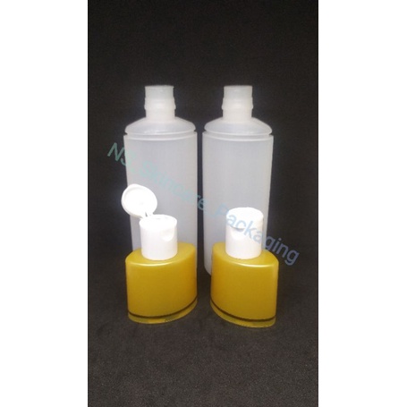 Botol putri 100ml natural tutup gold list gold / botol toner / botol sabun