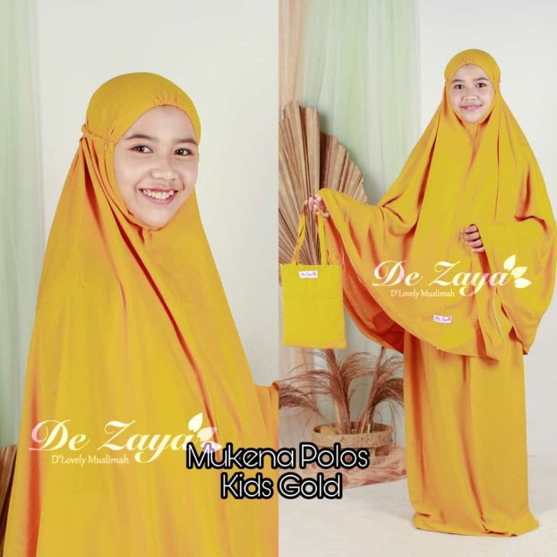 mukenah Bali anak polos