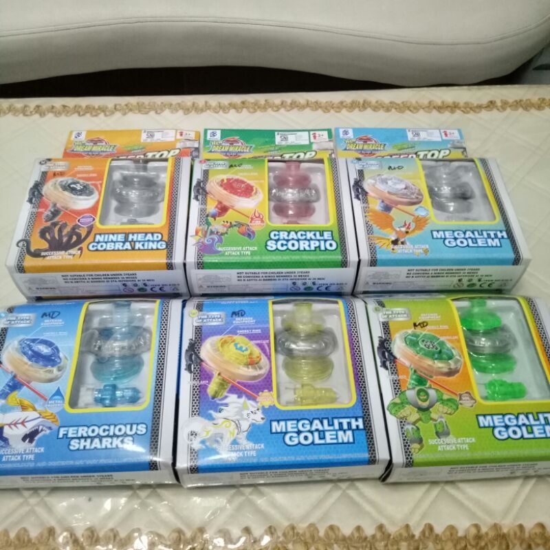 Gasing petarung Tor Blade torblade beyblade bay blade Speed Top dream miracle - TORBLADE