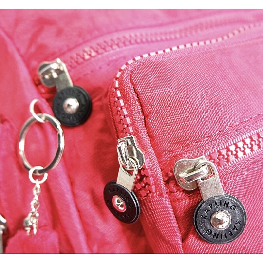 12.12 COD Ready Stock Tas Selempang Besar Banyak Kantong Resleting Cewek Wanita Model parasut Casual Murah SMG