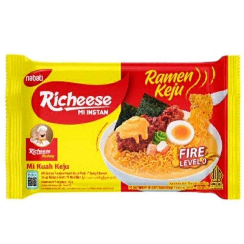 

Mie Ramen Keju Rieches