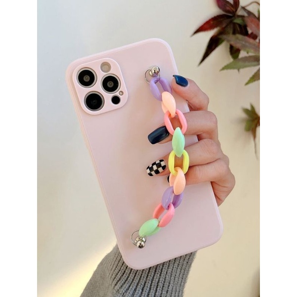 Manik Manik DIY Tali Chain Strap Hp Korean Style Korea Grip Case Chain