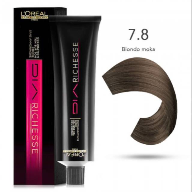 50 ML L'OREAL DIARICHESSE 7.8 Moka Latte / Toning Rambut / Cat L'Oreal / Cat Loreal