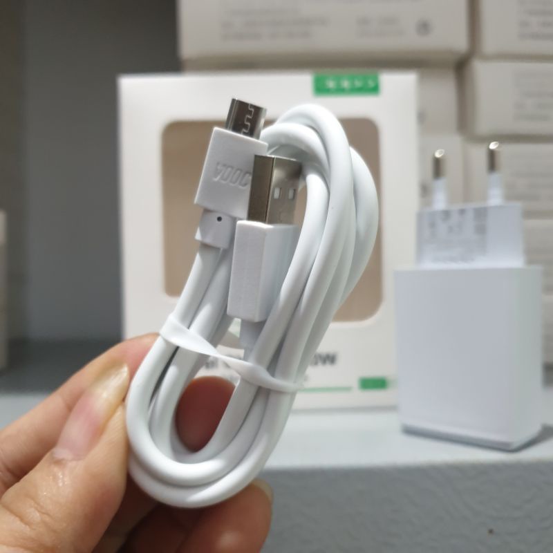 FAST CHARGER OPPO 20W MICRO USB V8 CABLE