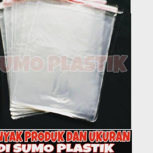 

➵ PLASTIK OPP UK 28x37 TEBAL 07 !! ISI 100 LEMBAR ♫