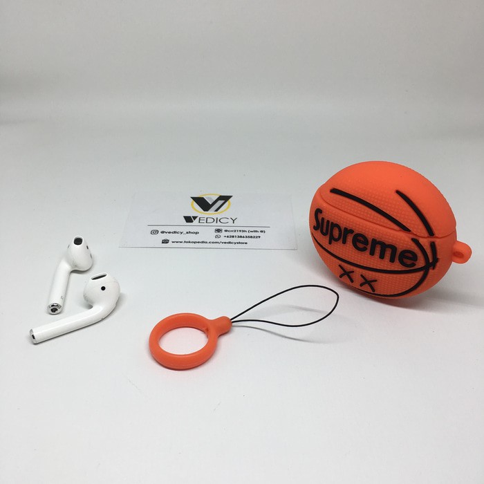 supreme basketball airpods case