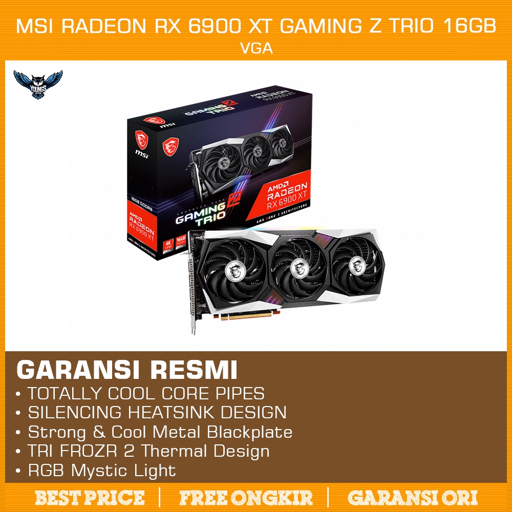 VGA MSI Radeon RX 6900 XT GAMING Z TRIO 16G | RX 6900XT 16GB GDDR6