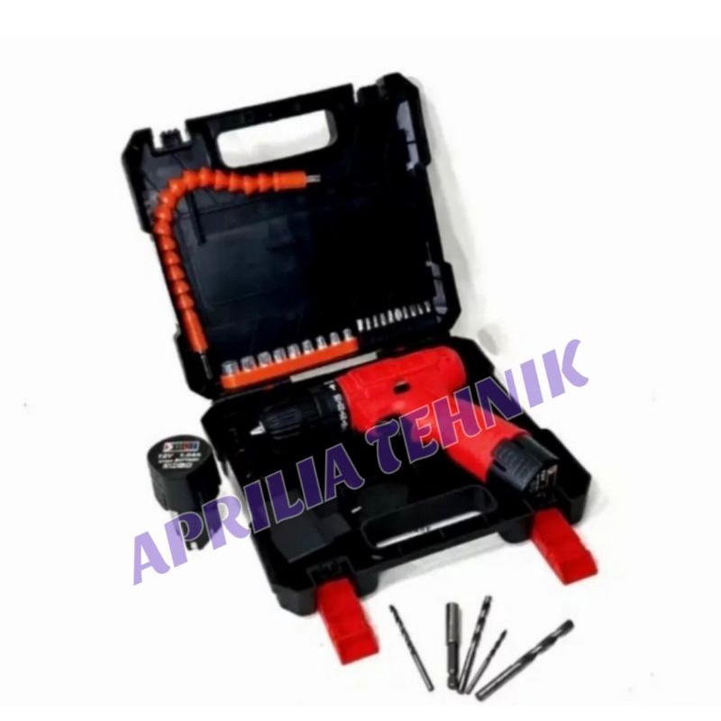 PROMO!! Bor Baterai Cordless HDT 12V CDD 405