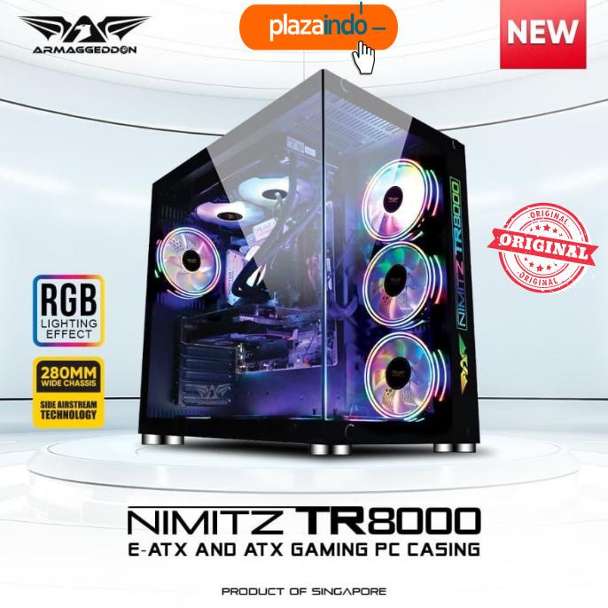 Jual Casing Armaggeddon NIMITZ TR8000 E ATX Armageddon NIMITZ TR 8000