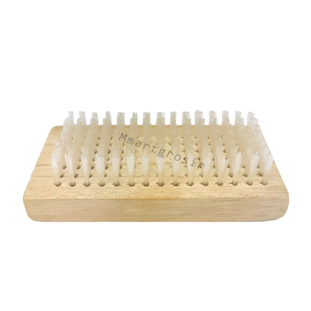 Sikat Baju / Kimo / Sikat kayu / Sikat Serbaguna / Sikat kotak / Uk.10x4.3 cm