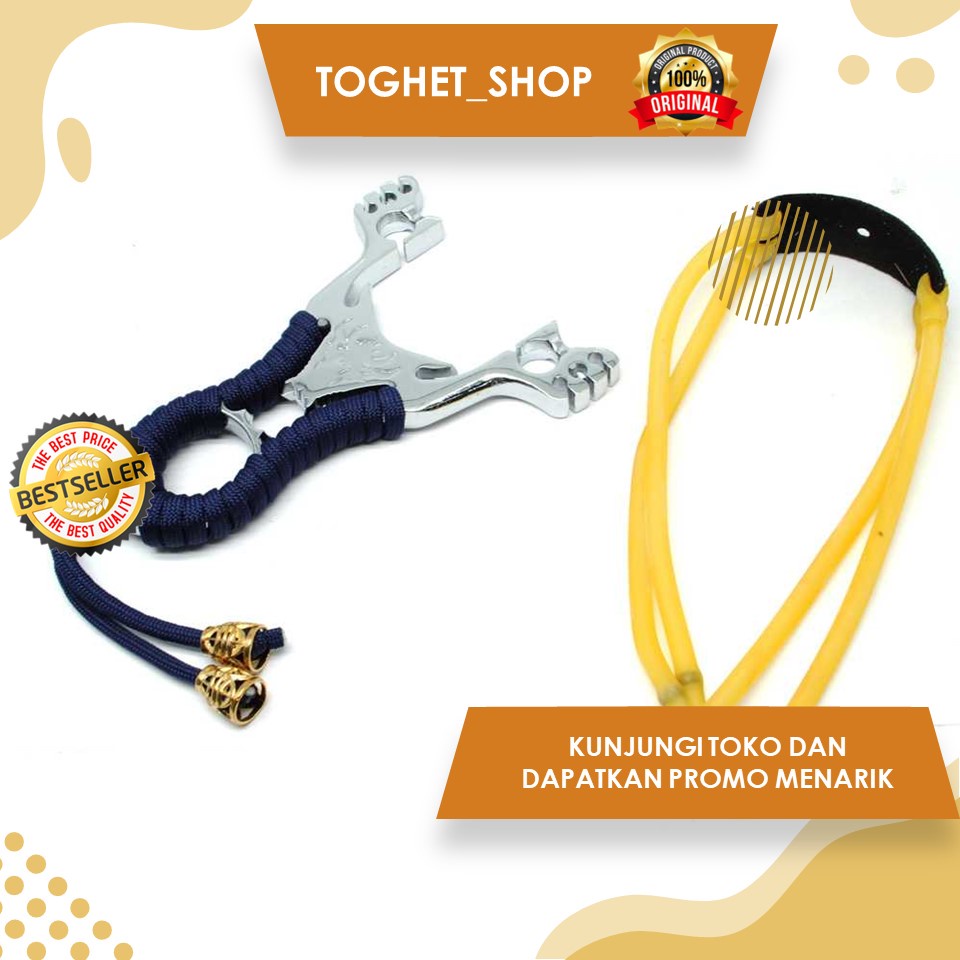 Ketapel Stainless Steel Ketapel Desain Staghorn Wold Ketapel Tali Paracord Ketapel Desain Unik