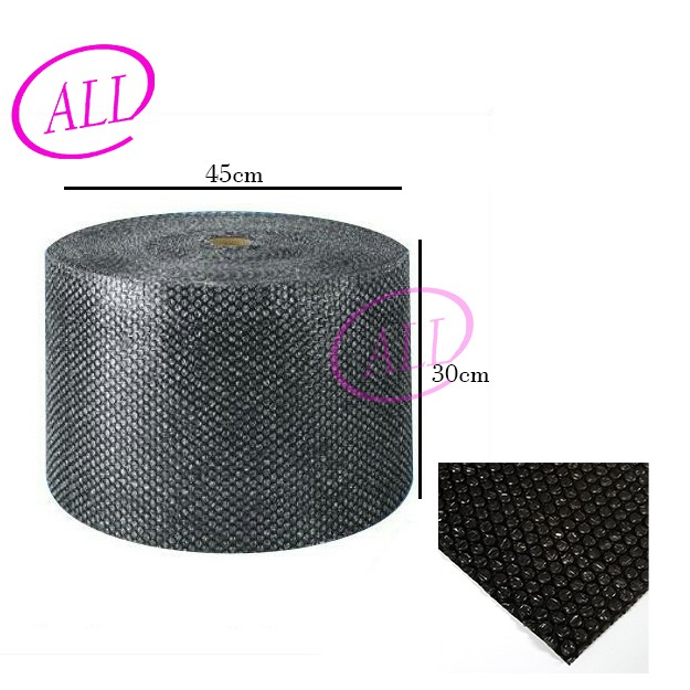 

Bubble Wrap warna hitam Jakarta plastik buble warp 30x45cm gelembung