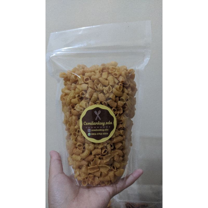 

Macaroni Ori Gurih Asin 200gr CEMILAN/ SNACK/ JAJAN