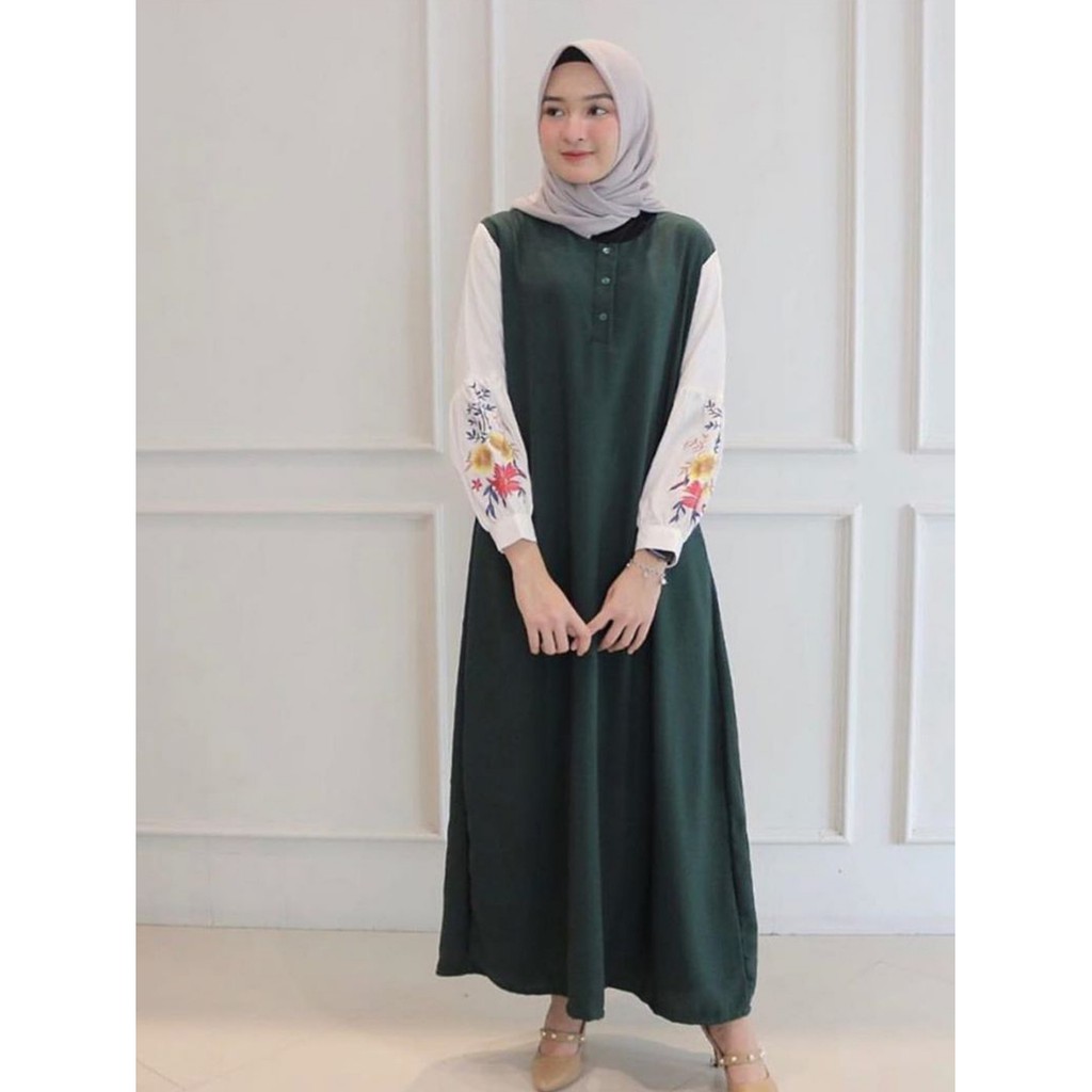 KIKAN GAMIS BORDIR/GAMIS BORDIR KOMBINASI