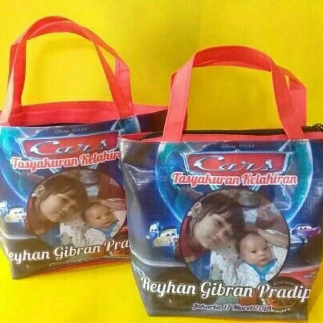 

Goodybag ultah resleting/TAS ULTAH ANAK