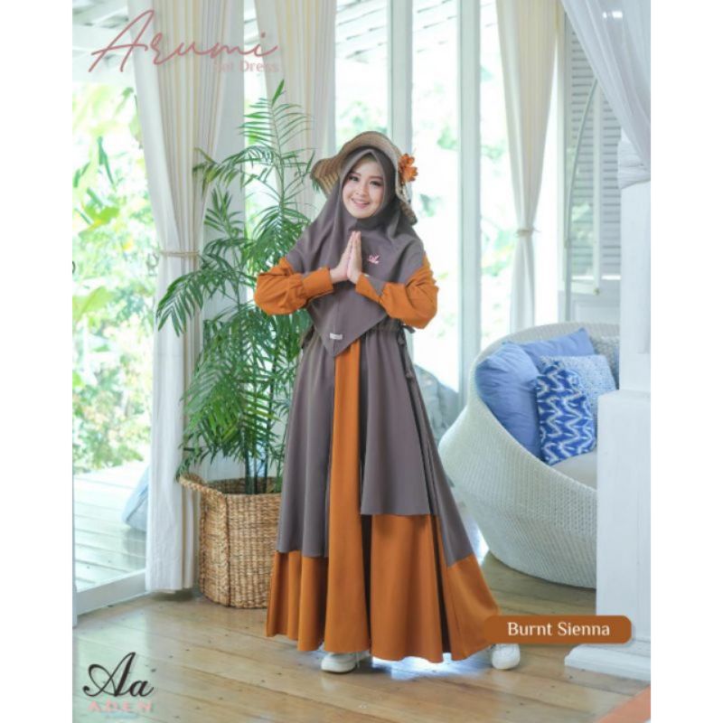 Arumi dress/gamis set by aden